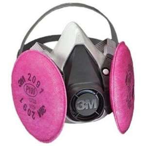 3M Respirators   6000 Series Half Face Welding Mask Respirator   Large
