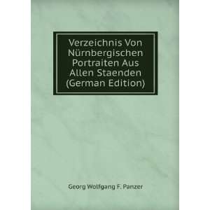   Allen Staenden (German Edition) (9785877332201) Georg Wolfgang F