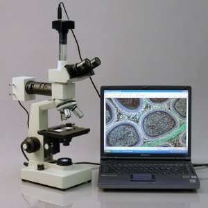   Microscope Dual Lights + 3MP Camera Industrial & Scientific