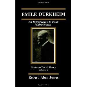   Masters of Sociological Theory) [Paperback] Robert Alun Jones Books