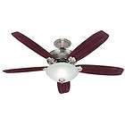 Hunter 54 in Brushed Nickel Ceiling Fan with Light 20578