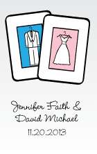 Perfectly Suited Playing Cards Wedding Favors Vegas  