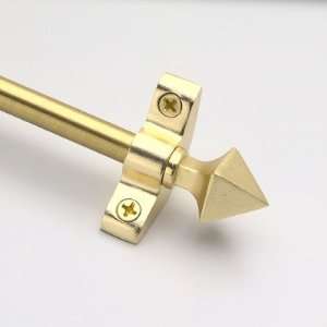  36 Inspiration Stair Rod Set with Pyramid Finials Finish 