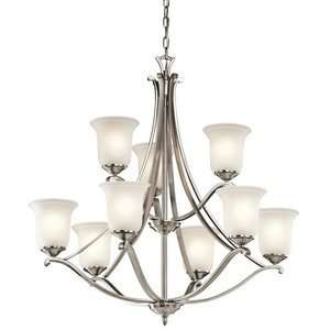  Kichler 43402CLP Chandelier 9Lt Classic Pewter Wellington 