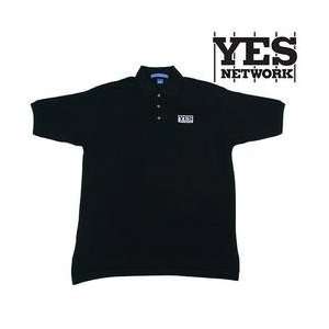  YES Network Mens Classic Navy Pique Polo   Navy Large 
