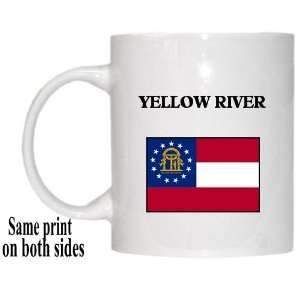 US State Flag   YELLOW RIVER, Georgia (GA) Mug 