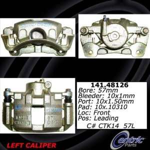  Centric Parts 142.48126 Posi Quiet Loaded Friction Caliper 