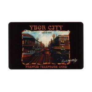 Collectible Phone Card Ybor City Artwork by Arnold Martinez Train 