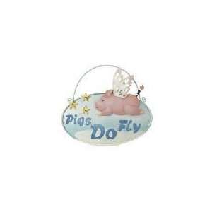  Pig with Wings Pigs Do Fly Metal Sign Wall Decor