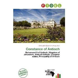  Constance of Antioch (9786136878799) Christabel 