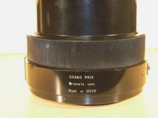 Russian MTO 1000mm F10 T Mount 1958 Brussels Grand Prix USSR Lens 