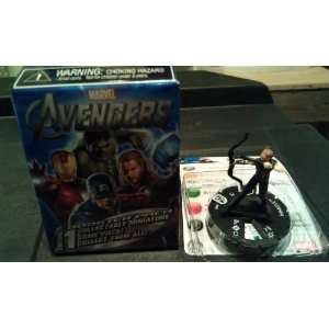  Marvel Heroclix The Avengers Hawkeye #9 Counter Top 
