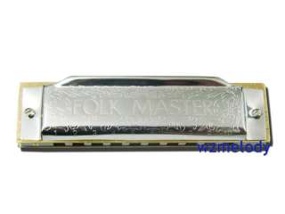 Suzuki Folk master 1072 harmonica Key of C  