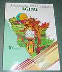 aging annual editions 10th edition harold cox 1995 ln expedited 