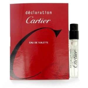  DECLARATION by Cartier Vial (sample) .04 oz For Men 