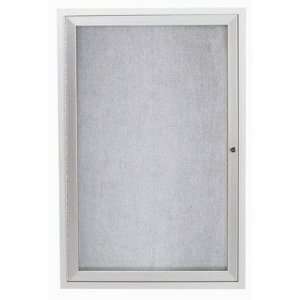  Outdoor Illuminated Enclosed Bulleting Board Frame Color 
