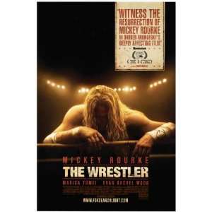   Wrestler   Mickey Rourke Aronofsky Tomei 12x18 Poster