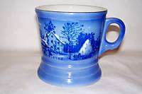 The Farmers Home Winter MUG Currier & Ives  