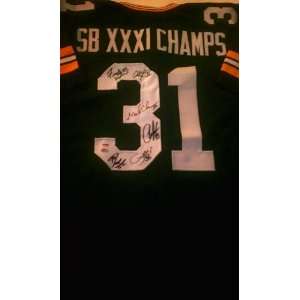   Bay Packers Super Bowl XXXI Champs Signed Jersey 