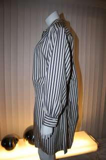 YSL YVES SAINT LAURENT Vtg Women Oversized Balloon Pajama DRESS Sz M L 