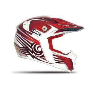  Xtreme X Drive Tribal Design Red Small Off Road Helmet 