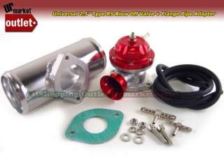 Type RS Turbo Blow Off Valve+2.5 Flange Adapter Piper  