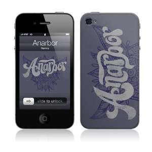  Music Skins MS ANAR60133 iPhone 4  Anarbor  Henna Skin 