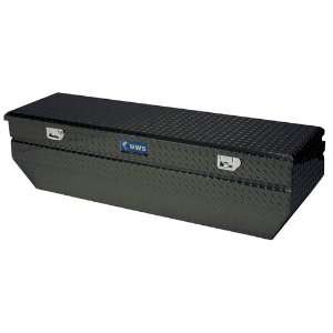 UWS TBC 62 WN BLK Wedge Chest Aluminum Box with Black Notched Beveled 