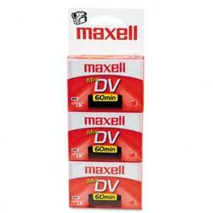   298016   Premium Grade Mini DV Video Cassette, 60 Minutes   MAX298016