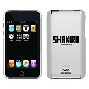  Shakira Block Letters on iPod Touch 2G 3G CoZip Case 