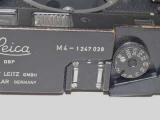 Leica M4  black paint  # 1247 039  