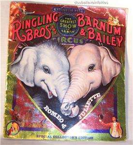   & Bailey Circus Program 124th edition 1992 Romeo & Juliette  