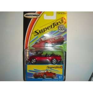    2004 Matchbox Superfast Mercedes Benz CLK Red #67 Toys & Games