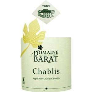  2009 Barat Chablis 750ml Grocery & Gourmet Food