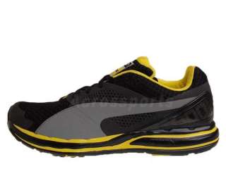 Puma Faas 800 Black Yellow 2012 Bolt Mens Light Running Shoes 18577801 