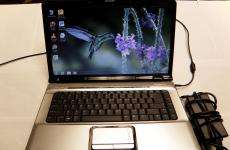 HP DV6809 Laptop 2GB 160GB Core Windows 7 Office 2010 Webcam like ibm 