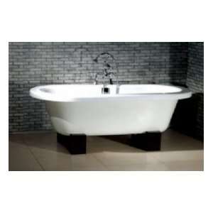  Canyon Bath 6o Dual tub with no rim holes DRF600 W Wood 