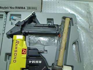 Ramsond RMM4 2 in 1 Air Hardwood Flooring Cleat Nailer and Stapler Gun 