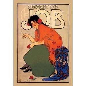  Vintage Art Cigarettes Job   00285 9