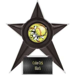  Custom Softball Stellar Ice 7 Trophies BLACK STAR/BLACK 