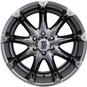 XD XD779 18x9 Black Chrome Wheel / Rim 8x170 with a  12mm Offset and a 