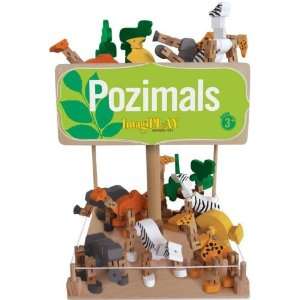  ImagiPLAY 70100 Pozimals ASSORTMENT with Display Toys 