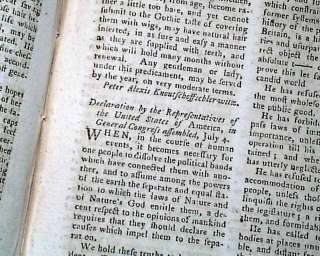 DECLARATION OF INDEPENDENCE John Hancock Type Signed 1776 HISTORIC 