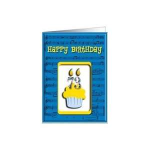  73rd Birthday Cupcake Invitation Card Toys & Games