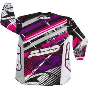  AXO Slash X Mens MotoX Motorcycle Jersey   Pink/Purple 