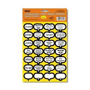  Spanish Caption Stickers Toys & Games