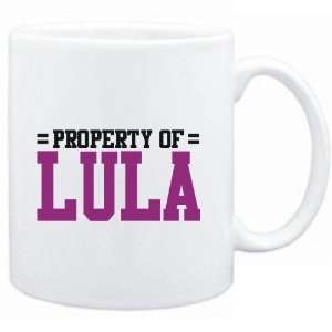  Mug White  Property of Lula  Female Names Sports 