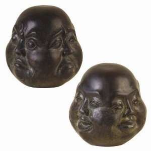  Four Faces of Expression Paperweight
