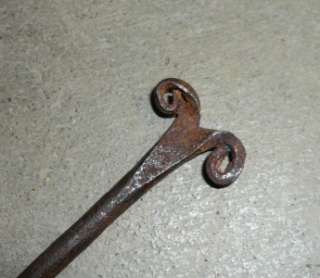   18th Century Riflemans Rev War Lockplate Pick Revolutionary War Iron