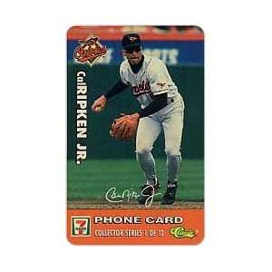 Collectible Phone Card 15m 7 Eleven Major League Baseball (1996) Set 